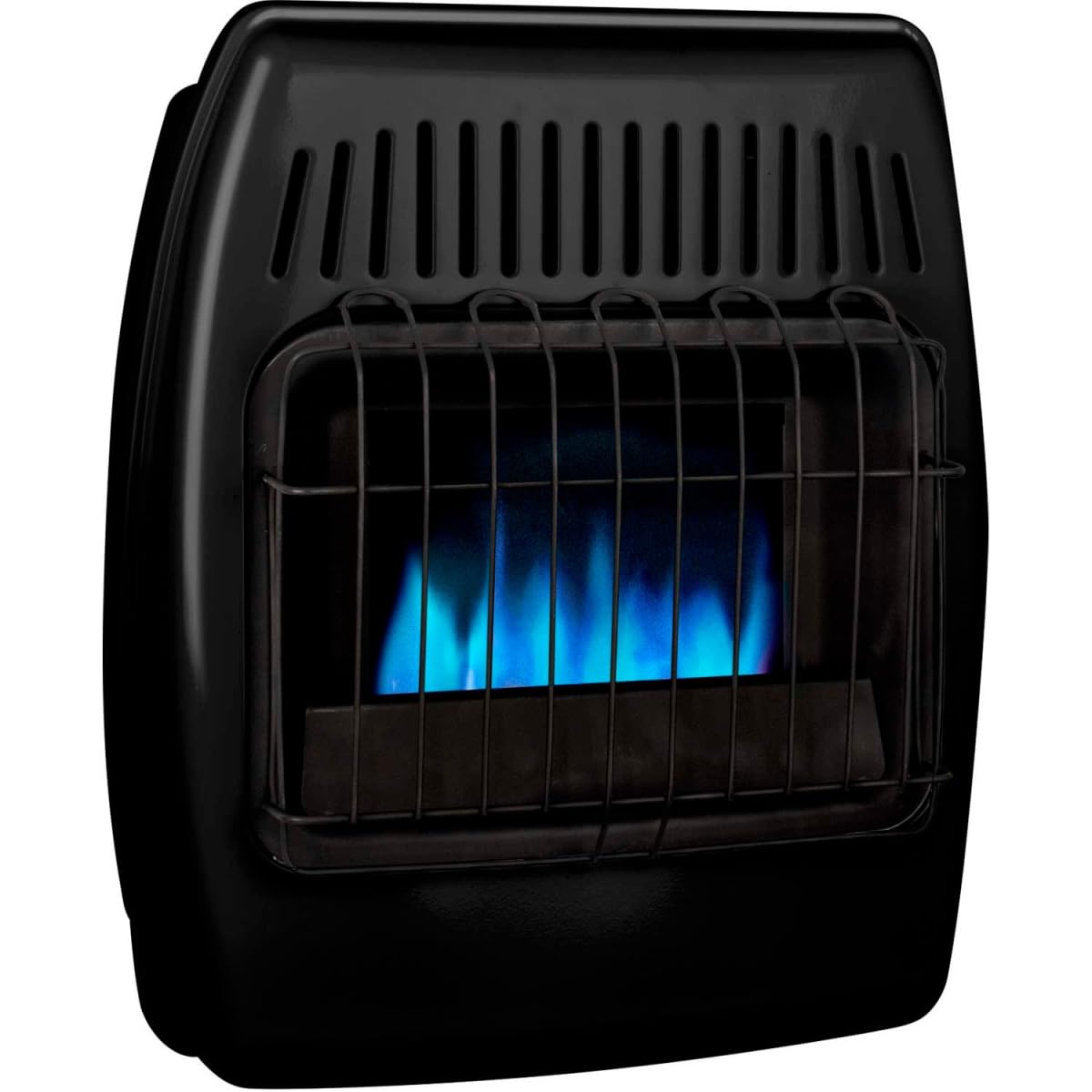 Dyna-Glo B2240700 Liquid Propane Blue Flame Vent Free Ice House Heater IBF10PMDG-4-10000 BTU - Black