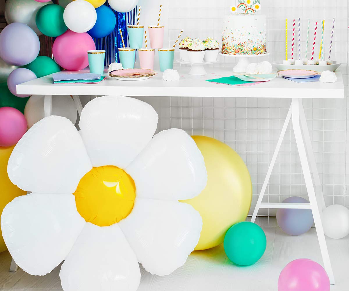 Banner Decorativo A Margherita – 2 Confezioni Da 12 Pezzi Con Nastro Da 3 M, Per Feste Primaverili E Compleanni