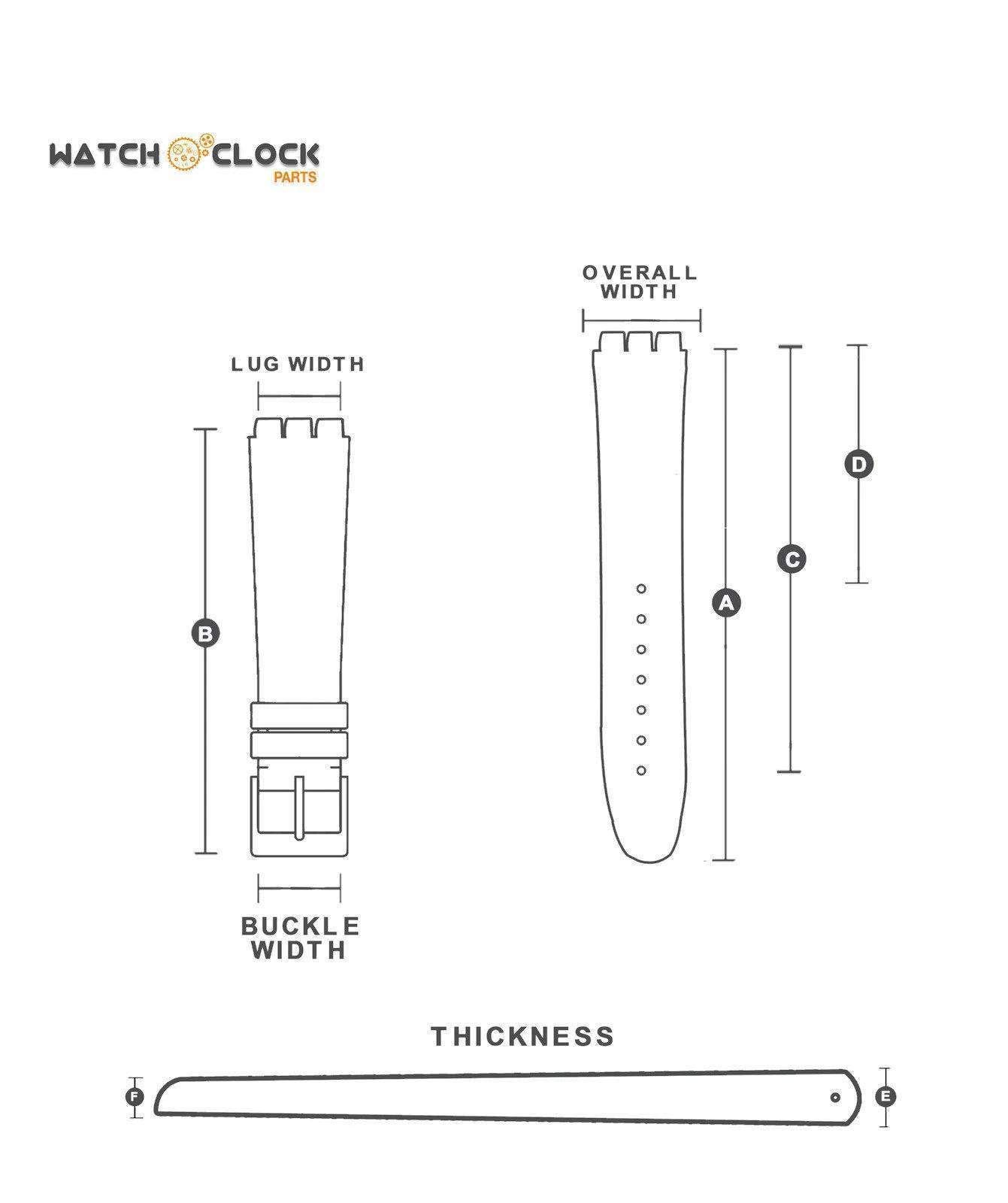 Casio 10093417 Genuine Factory Replacement Resin Band fits G-2900-2 G-2900C-2V G-2900F-2V