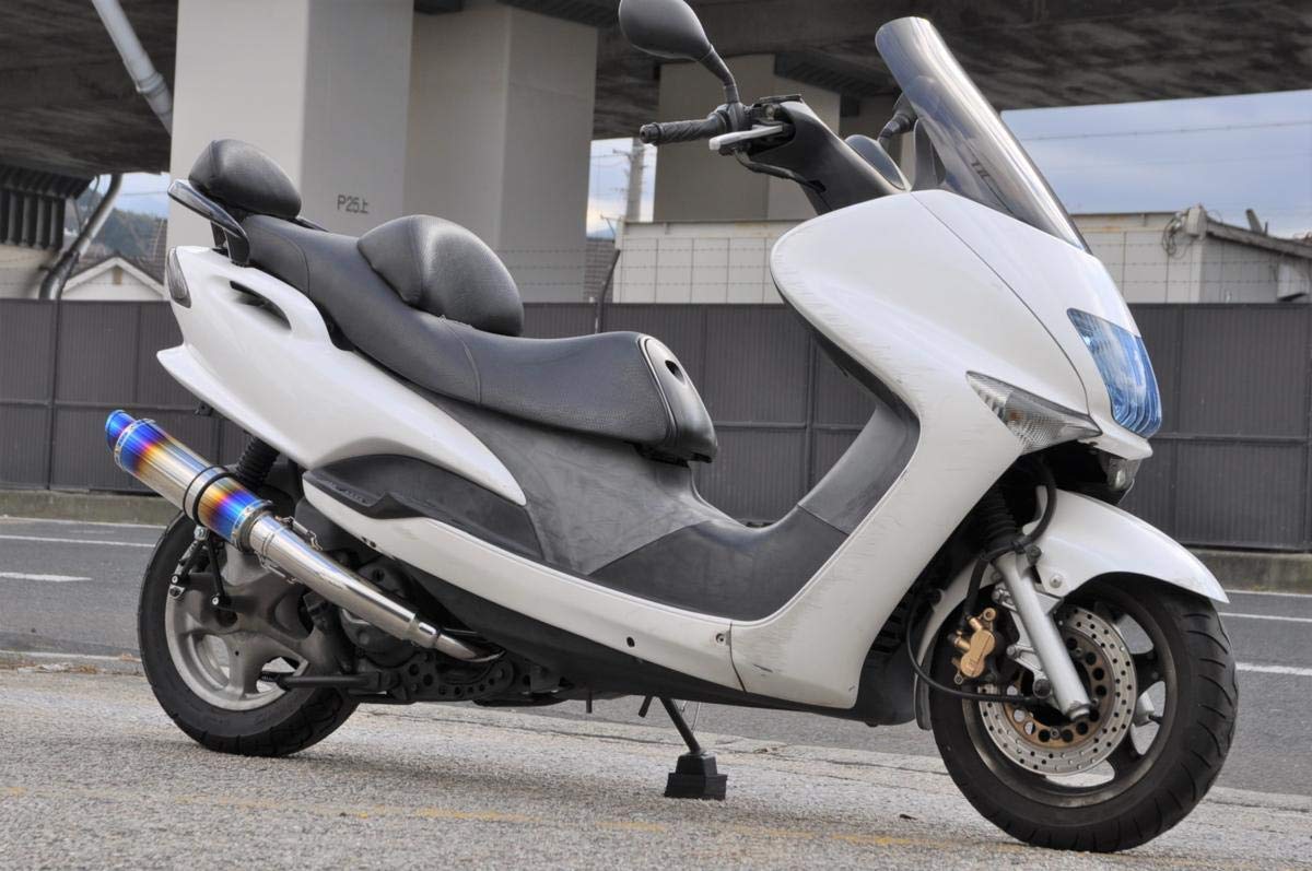 Amazon | HMS ヤマハ マジェスティ125 (5CA) バイクマフラー (キャブ車 