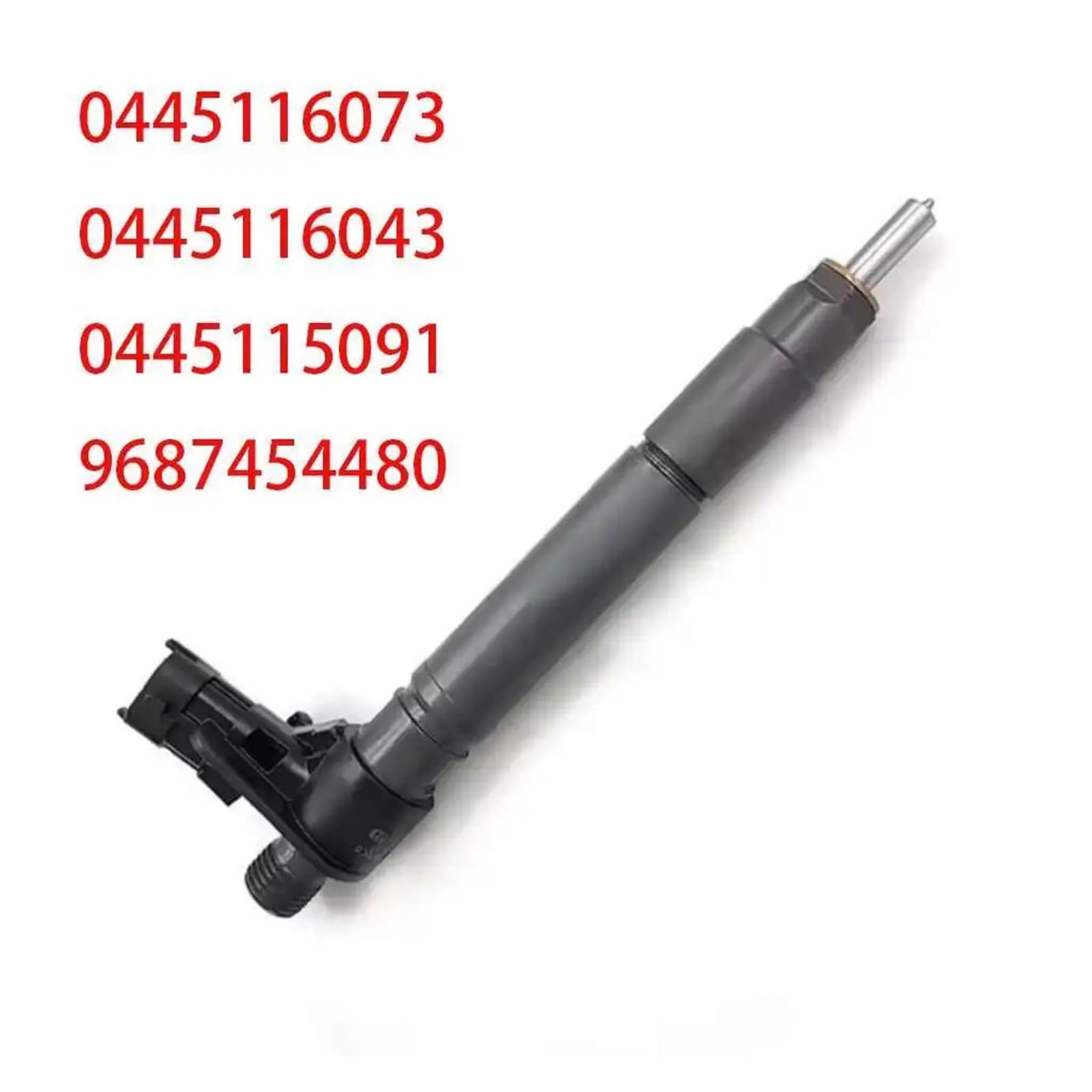 0445115091 0445116043 Inyector de combustible diésel LR056366 LR022335 9687454480 0445116073 Compatible con Land Freelander 2 Range Rover 2.2 | 9687454480