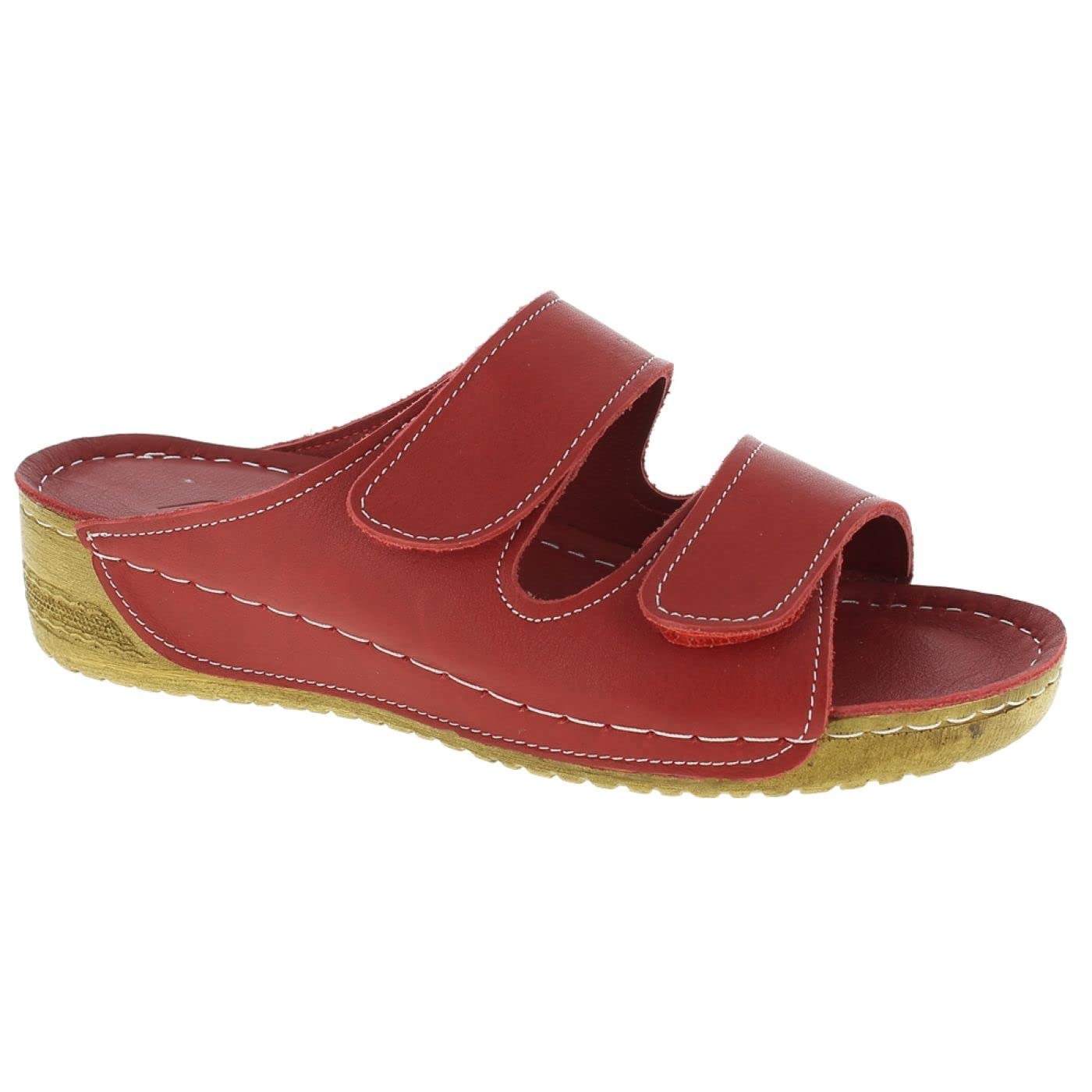 Andrea Conti Women's Mules, Chili, 7.5 UK
