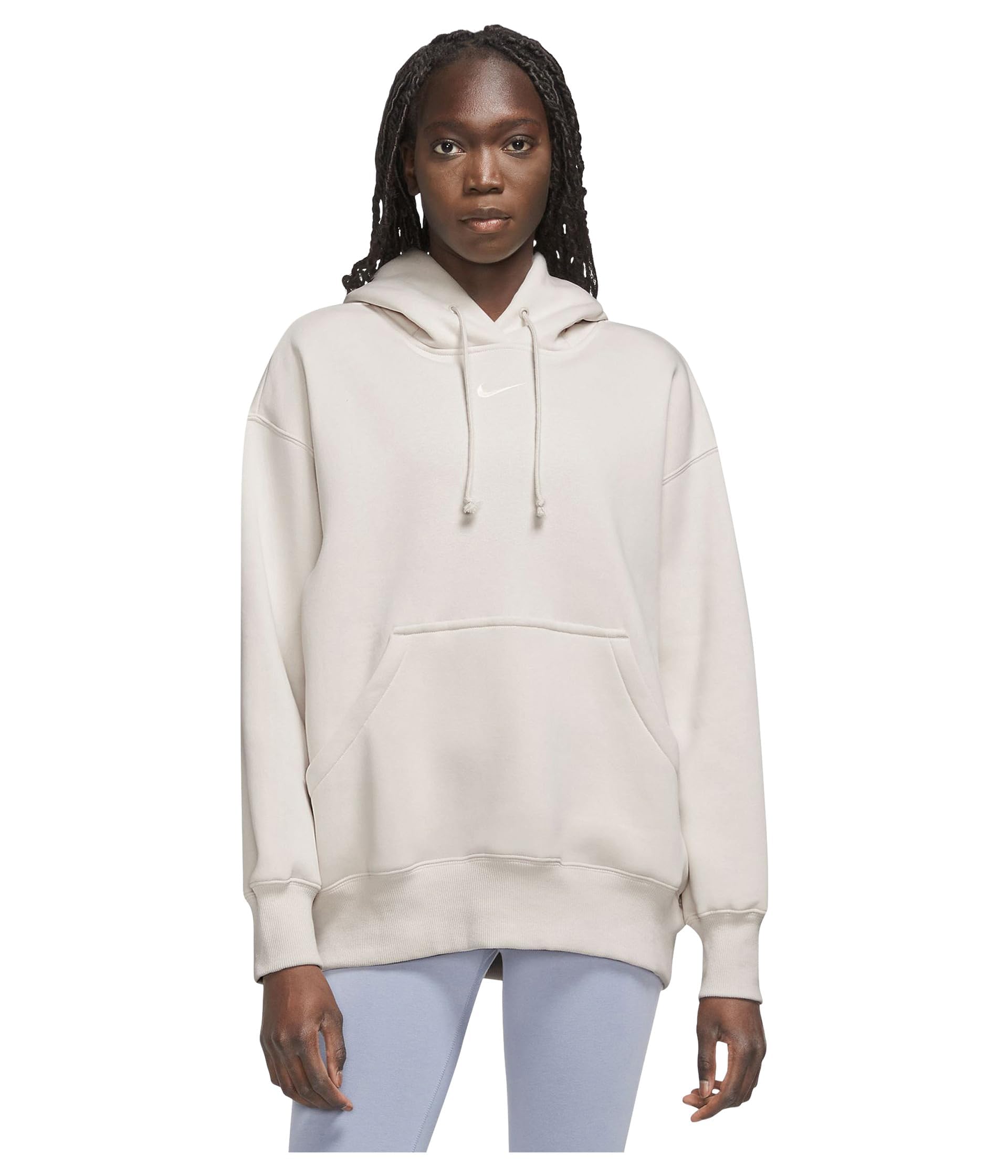 NIKE Phnx Hooded Sweatshirt Lt Orewood Brn/Sail L
