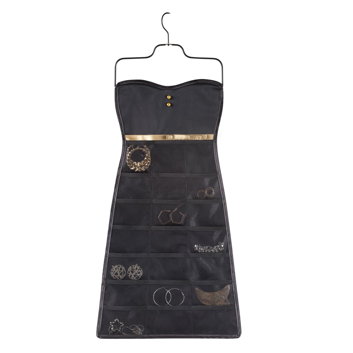 Umbra Bow Dress Jewellery Storage Organiser, Black