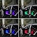 4 Pack T10 RGB LED Bulb with Remote Control W5W Strobe 5050 Reading Wedge Lights,194 168 2825 Strobe Light 16 Colors ,Replacement Car Interior/Map/Dome/Door/License Plate Light