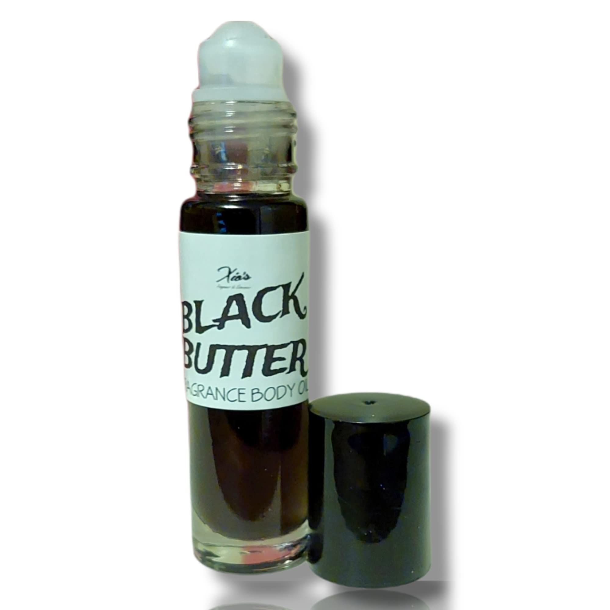 Powerfully Black Butter Fragrance Body Oil Choose your Size (1/3 oz)