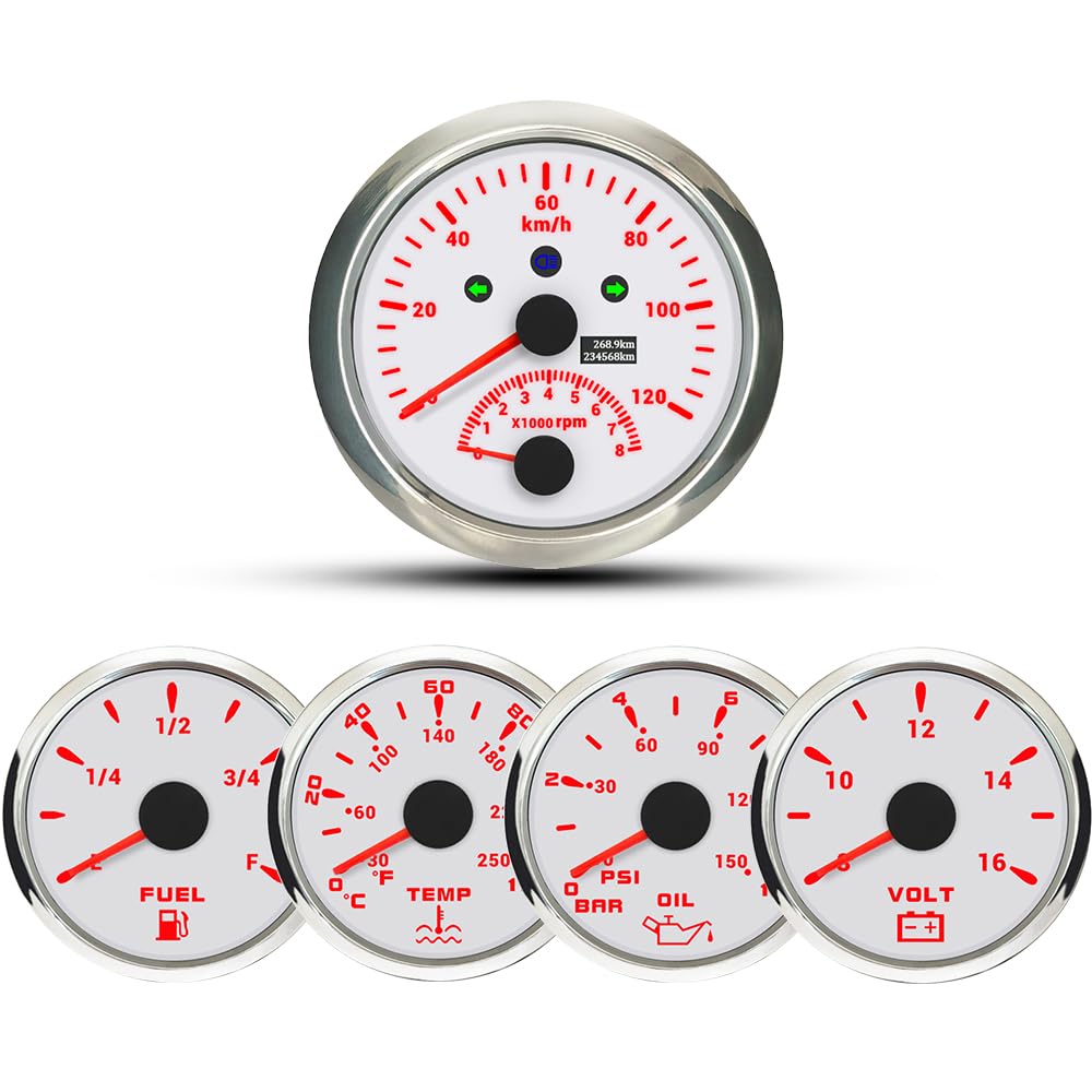 Tachimetro GPS Universale ELING - 0-200 Km/h Per Auto E Moto Da 85mm - Foto 9