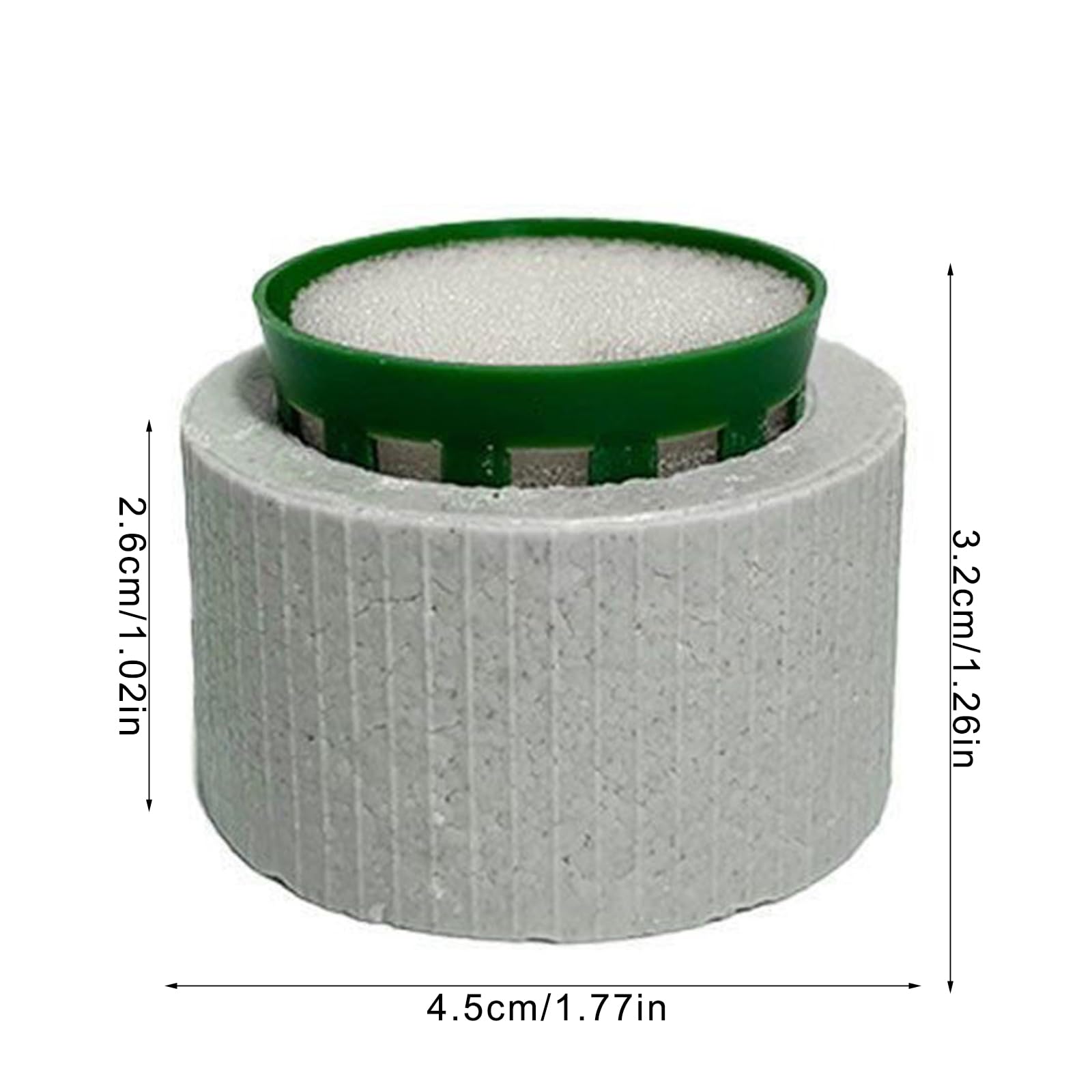 Ancoraggi per piante in ceramica con inserto in spugna, per una crescita sicura della vegetazione dell'acqua in acquari, paesaggi, acquari, piante, pesi, 30 pezzi