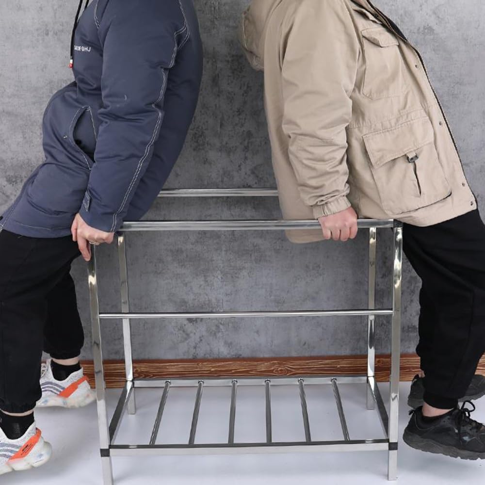 1-komorowy zlew komercyjny Zlew kempingowy z pojedynczą komorą Zlew ze stali nierdzewnej ze stołem warsztatowym Wolnostojąca głęboka wanna na pranie (kolor: podwójna półka, rozmiar: gorąca i