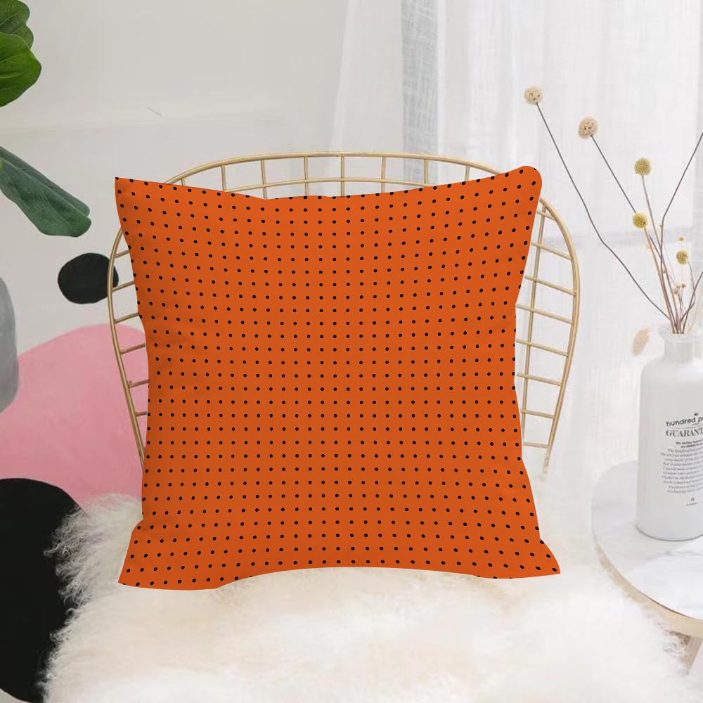 HYOSXW Cushion Cover,Throw Pillow Case Home Decorative for Living Room Bedroom Sofa Chair 16X16 Inch,Orange geometric decoration vector mode.,Pillowcase 40X40cm