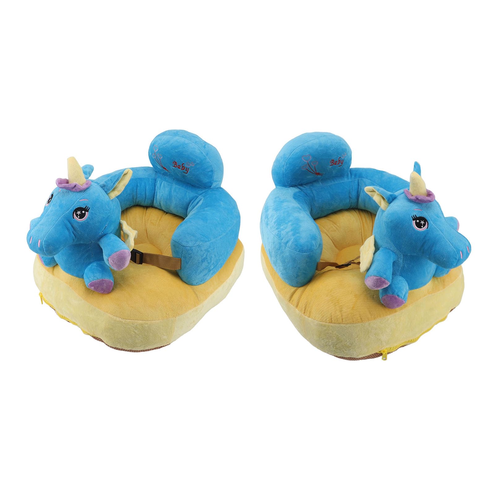 Generic Morbido Peluche Supporto per Bambino Divano Design Antiscivolo Angolo Regolabile per Supporto Babysitter (#11)