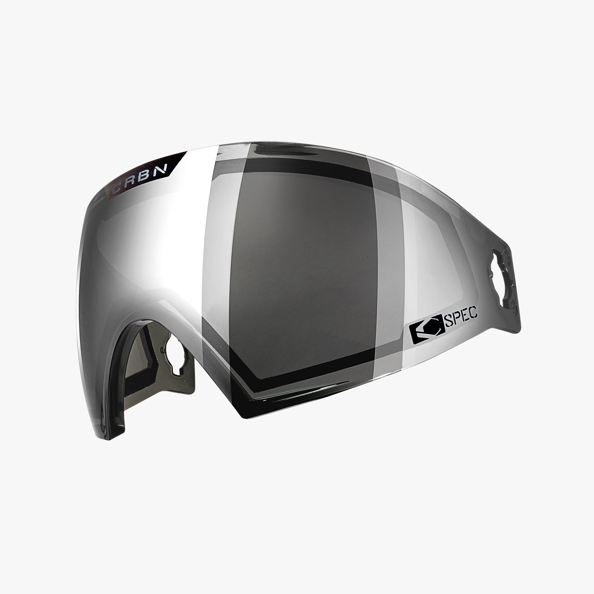 CRBN Paintball Zero Goggle Highlight Lens [ Compatible with Zero Goggle ] [ Grey - Silver Mirror ]