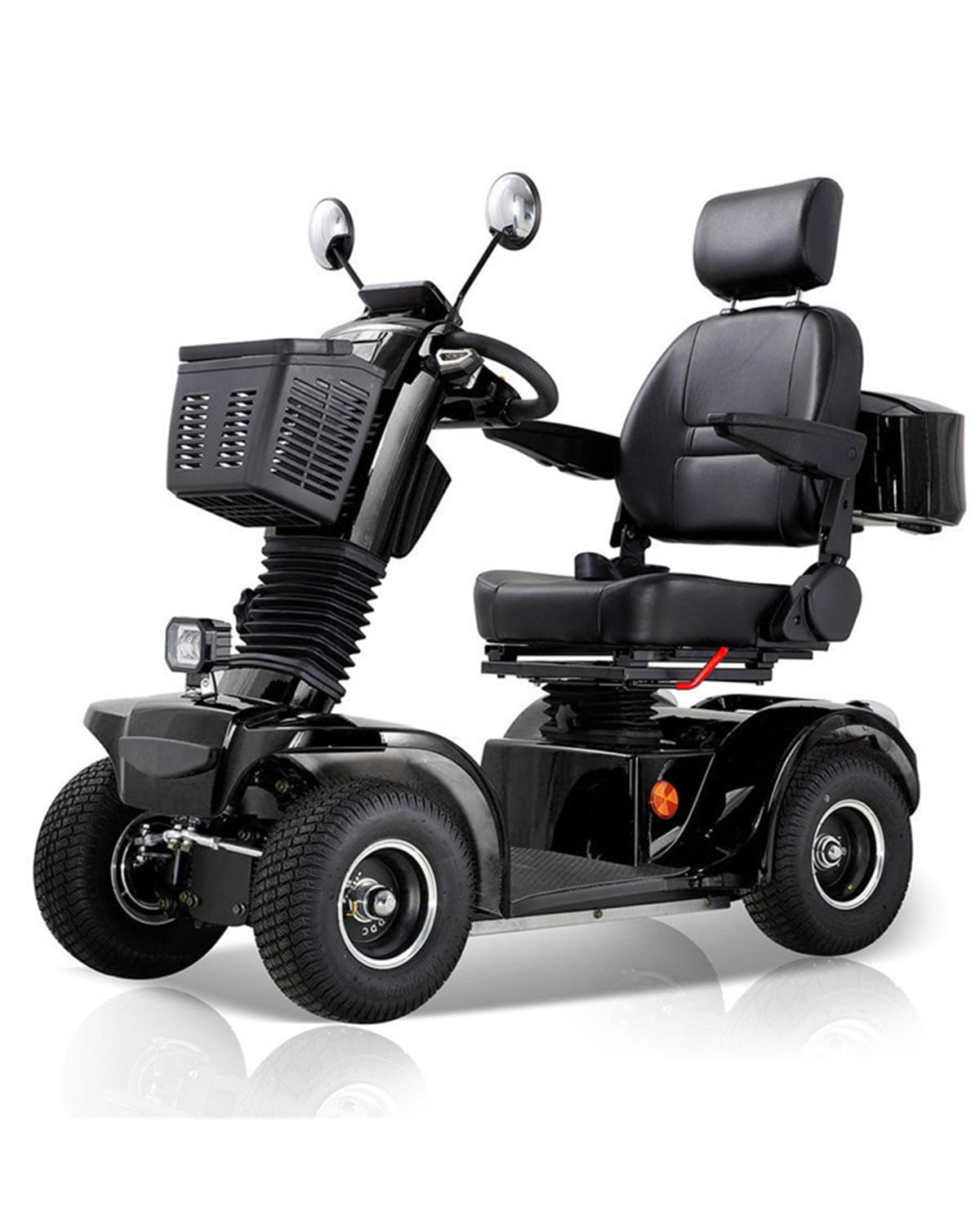 Dvsripa All Terrain Mobility Scooter for Seniors,Handicap Scooters for Adults 500 lbs Capacity Powered Mobility Scooters, Heavy-Duty 4 Wheel Mobility Scooters with 3-Speed Travel Long Range