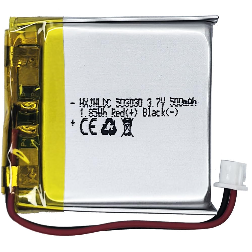 Amazon.com: HXJNLDC DC 3.7V 500mAh 503030 Rechargeable Lithium