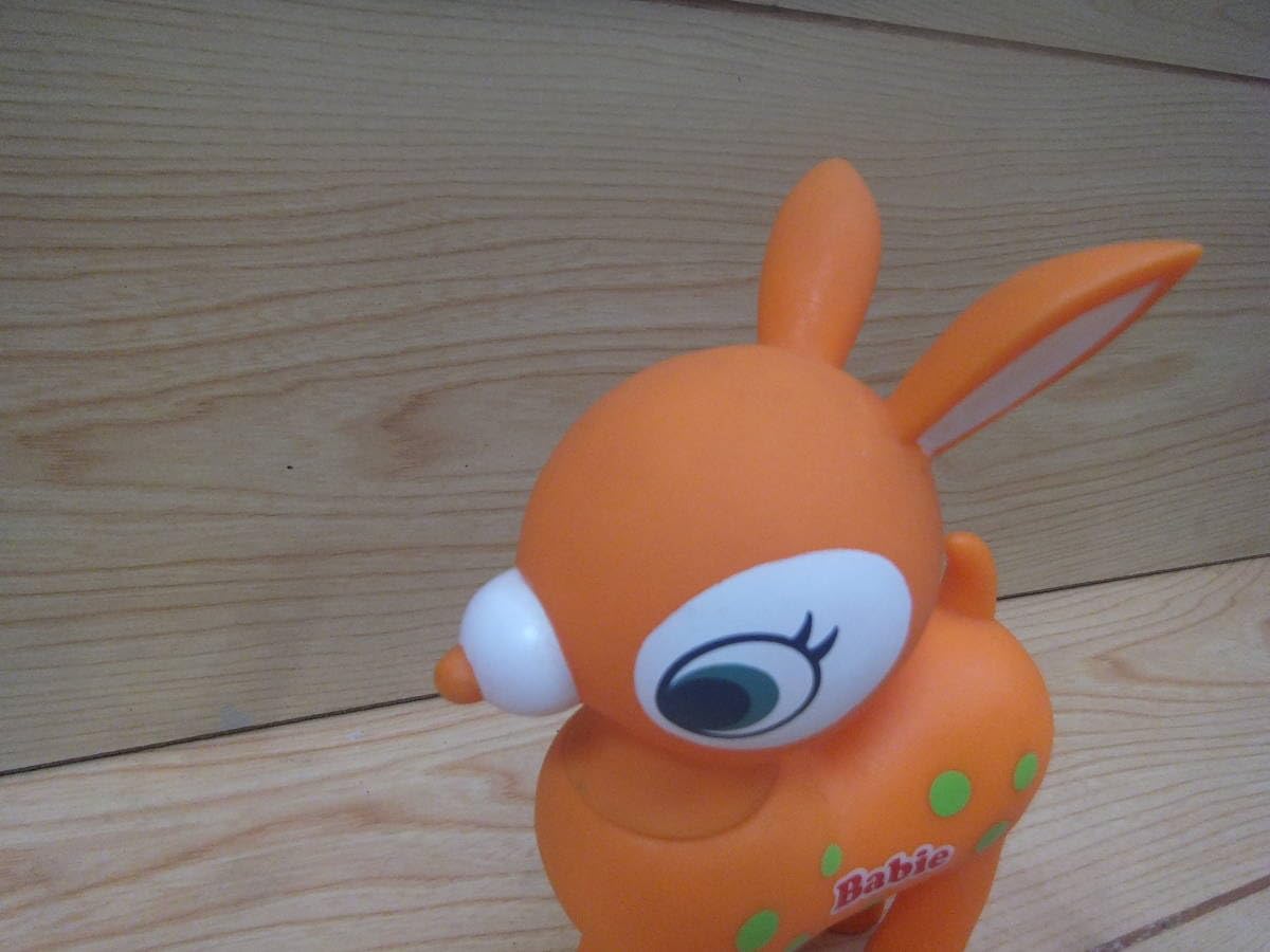 Amazon.co.jp: Babie バビエ ソフビ 貯金箱 子鹿 バンビ フィギュア