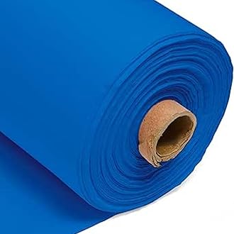 100% Cotton Fabric 60 Inch 150cm Wide 150GSM Material for Sewing, Dressmaking, Quilting, Curtain Linings, Pillowcases & Totes Fabric by The Half Metre by Discount Fabrics LTD(Teal, 50m)