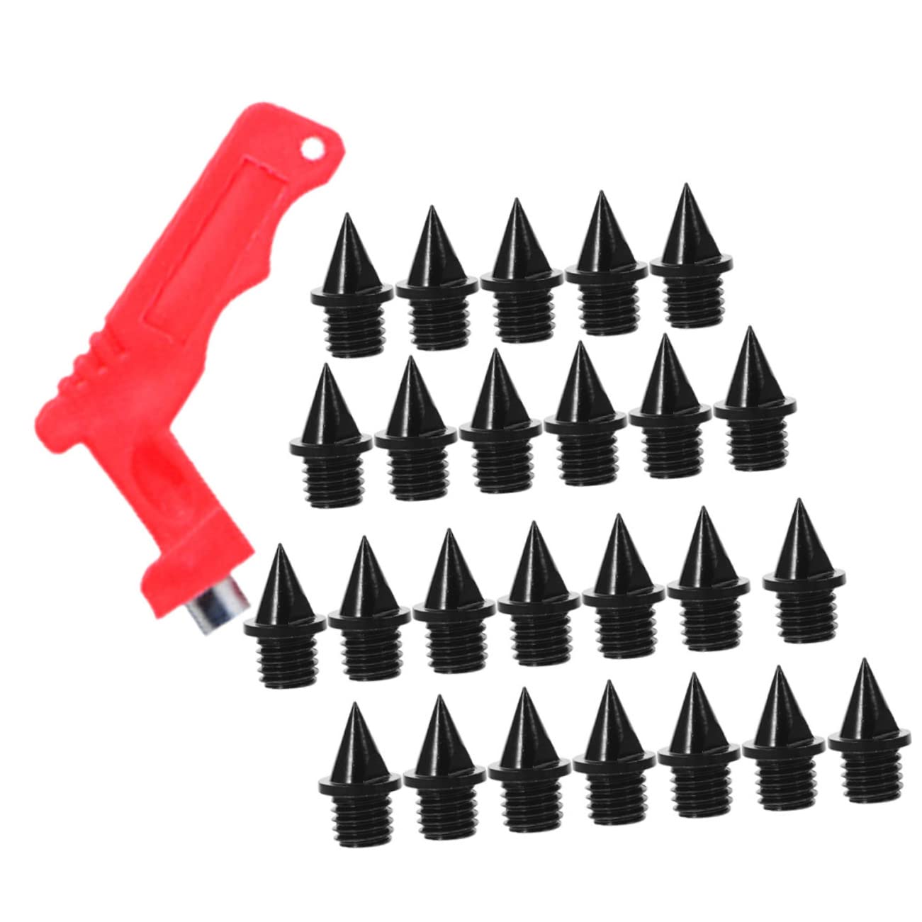 HANABASS 3sets Spikes for Track Shoes Replacement Spikes with Wrench Perfect for Sprinting 50pcs*3