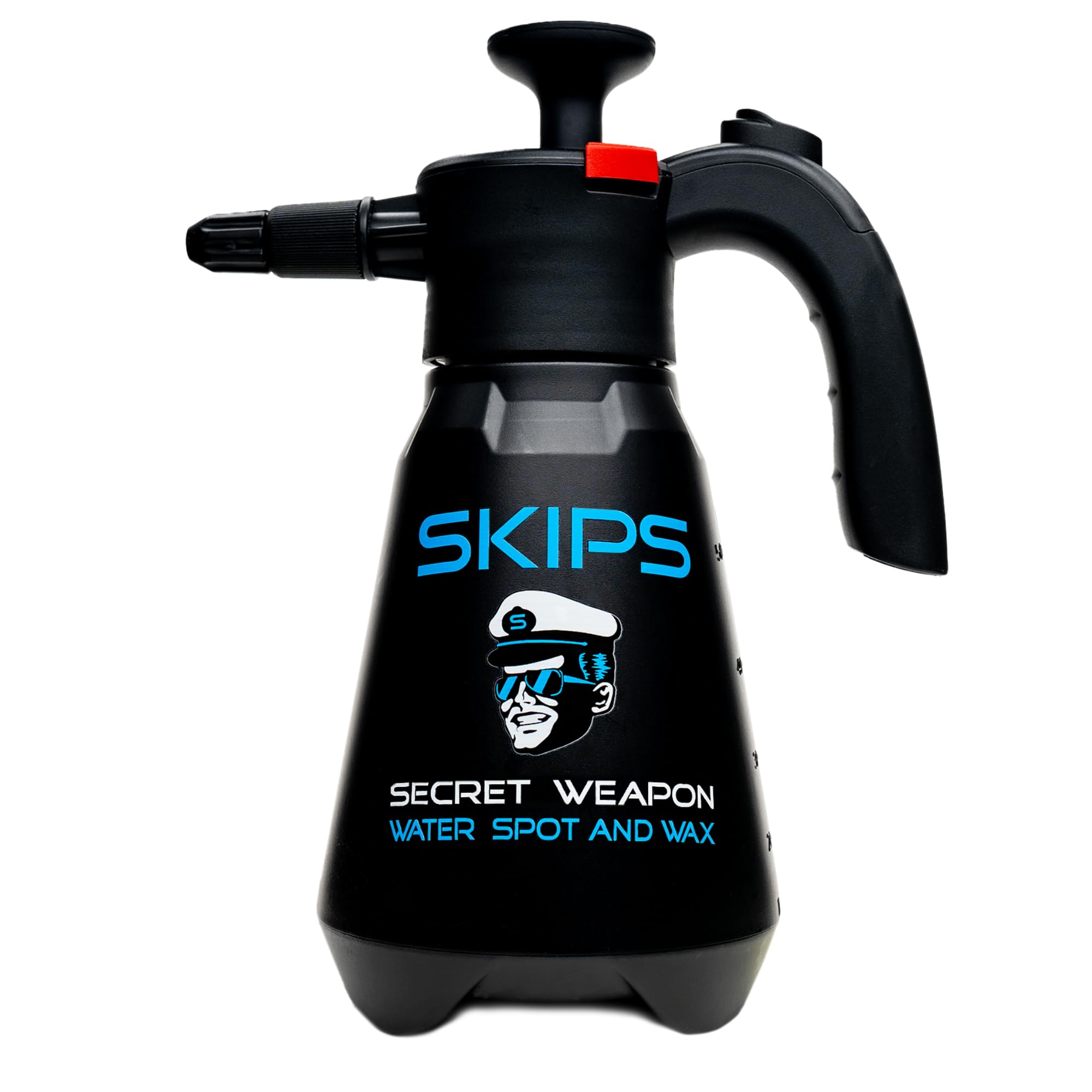 SKIPS Secret Weapon: 1.5L Pressurized Bottle – Premium Water Spot Remover & Polymer Sealant for Boats – Continuous Spray for Effortless Shine, Lasting Protection & Spotless Finish –Luxury Boat Cleaner
