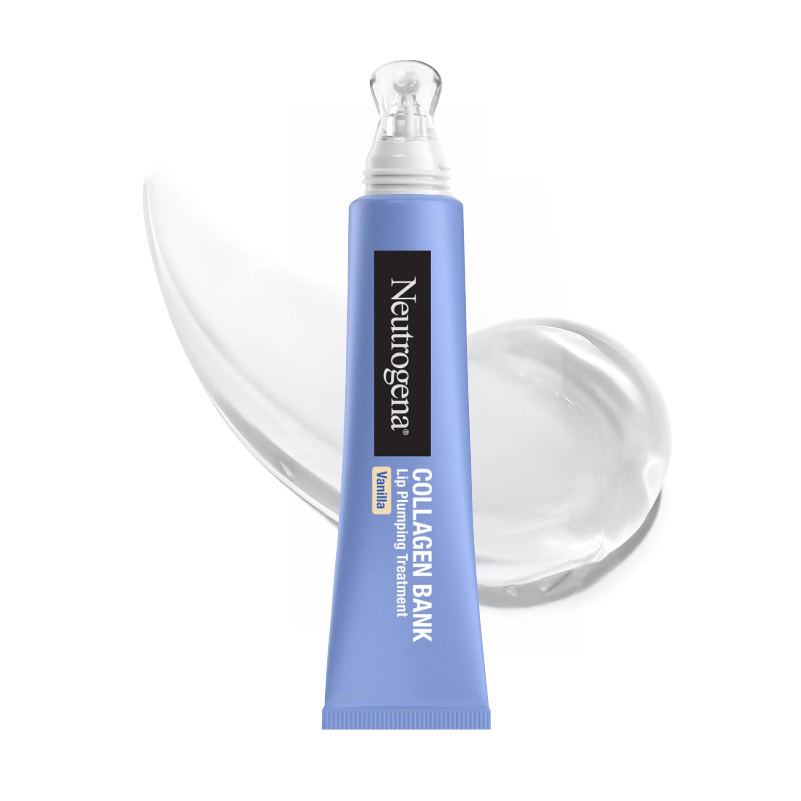 Neutrogena Collagen Bank Lip Plumping Treatment, Vanilla, 0.4 oz