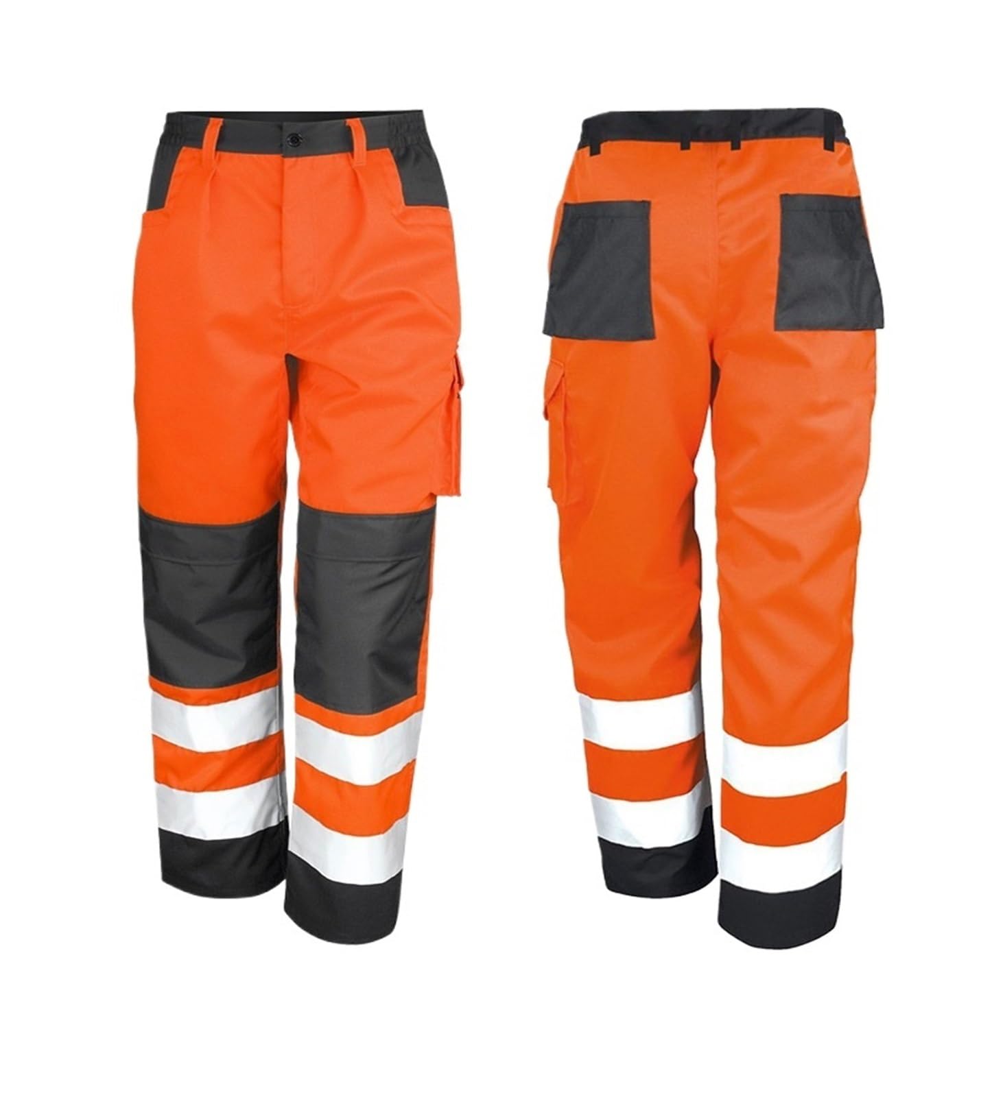 Pantalones de Trabajo Hombre Pantalones de Trabajo Multibolsillos for Hombre Seguridad Ropa Reflectantes