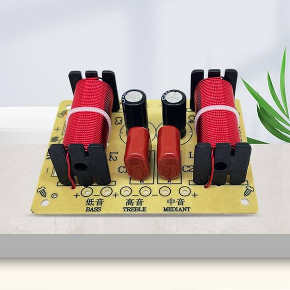 Modulo Filtro Crossover HiFi da 150 W Divisore di Frequenza per Altoparlanti A 3 Vie per Altoparlanti Domestici DIY Alti