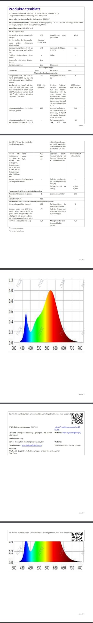 DELIPOP Plafoniera LED Dimmerabile, 40W 3980LM Lampada da Soffitto Moderna con Telecomando 3000K-6500K, Lampadario LED Soffitto per Camera da Letto Soggiorno Cucina Corridoio Ufficio, Bianco