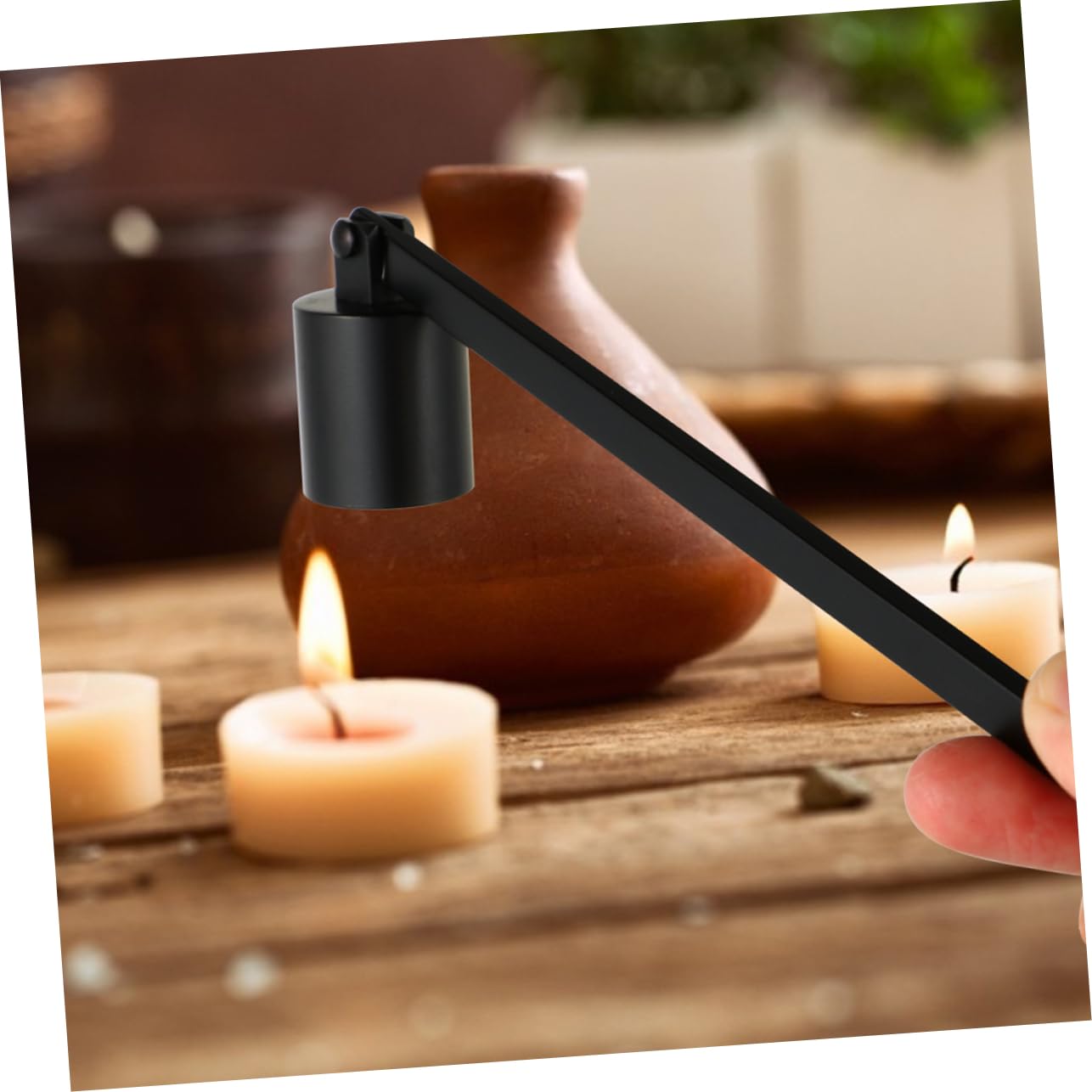 IMIKEYA 10stücke Vintage Kerzenlöscher Mit Langem Griff Für Sicheres Löschen Von Kerzenflammen Für Zuhause Und Stimmungsvolle Dekoration