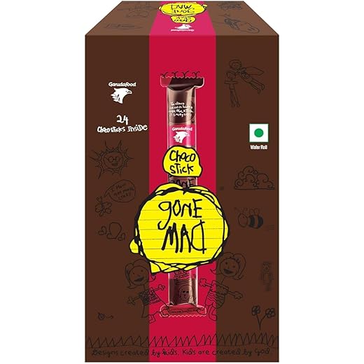 Gone Mad Wafer Sticks Chocolate 192g