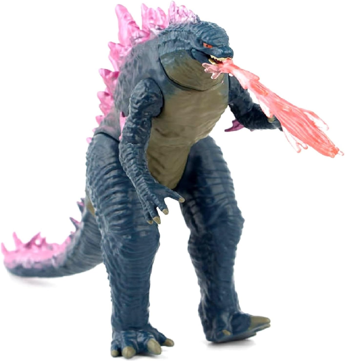 - De-Lite™ Action Figures Soft Touch Vinyl Plastic Collectible Model Toys… (New EmpireGodzilla with Heat Ray, Purple, 6 inches Height)