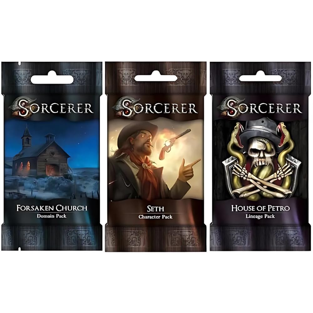 Amazon.com: WISE WIZARD GAMES Sorcerer Card Game Bundle: Seth