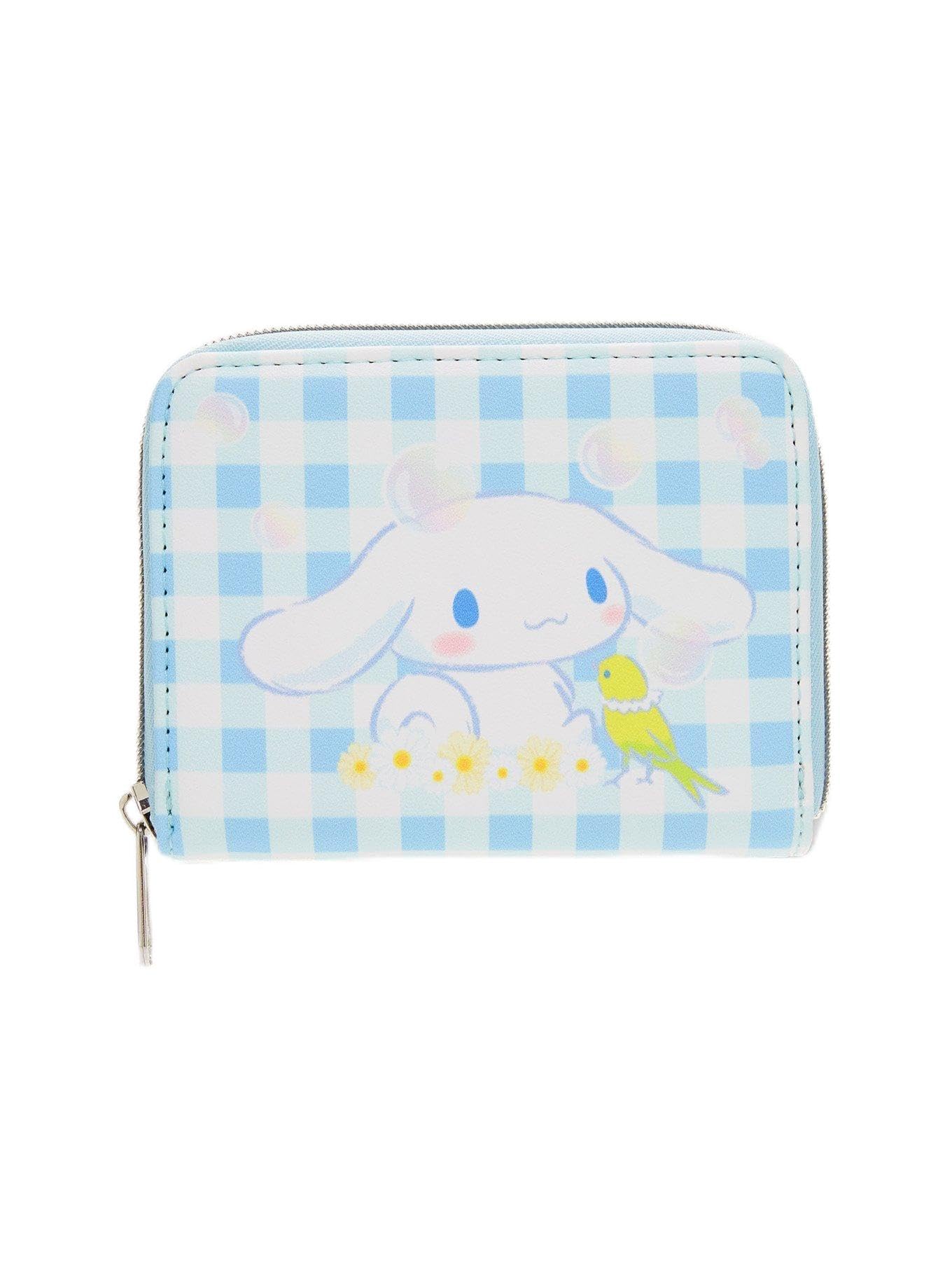 Loungefly Cinnamoroll Daisy Gingham Mini Zip Wallet MULTI