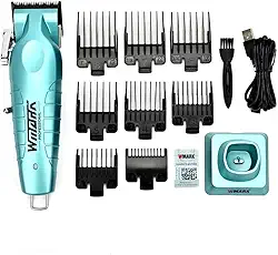 Maquina de cortar cabelo W-MARK ng 133 Azul Celeste