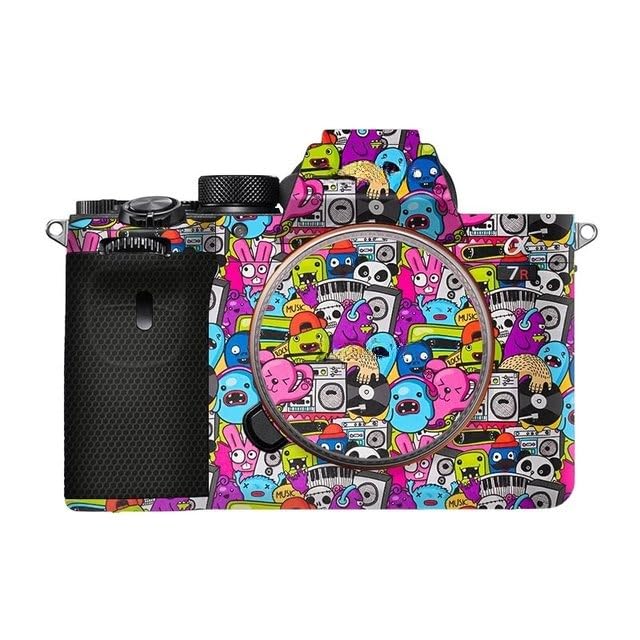 Film protection Sony A7RV - Autocollant anti-rayures vinyle rose graffiti