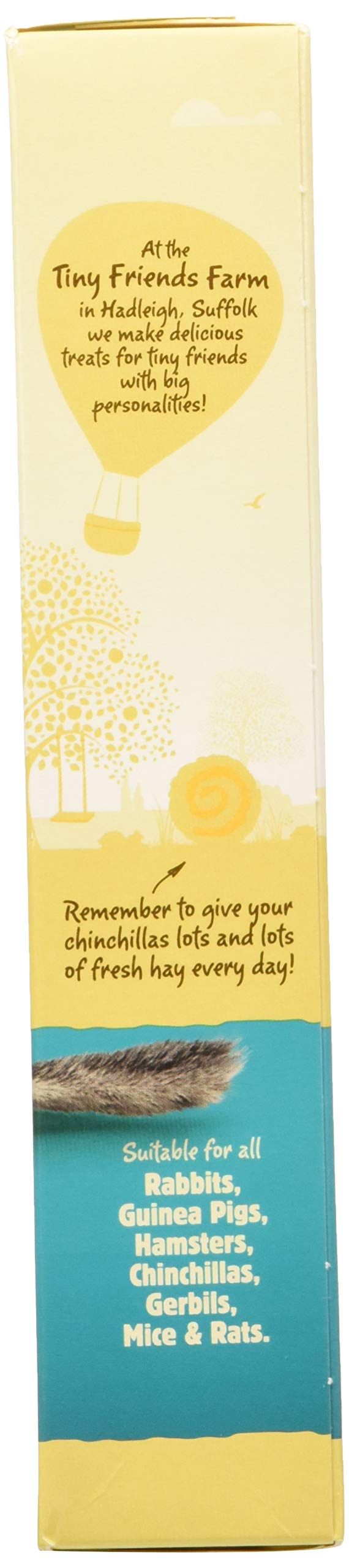 Supreme Tiny Friends Farm Charlie Chinchilla Cookies with Raisin and Carrot 80 g (Pack of 4) - Image 4