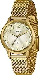 Relógio Lince Feminino Ref: Lrg4653l C2kx Casual Dourado