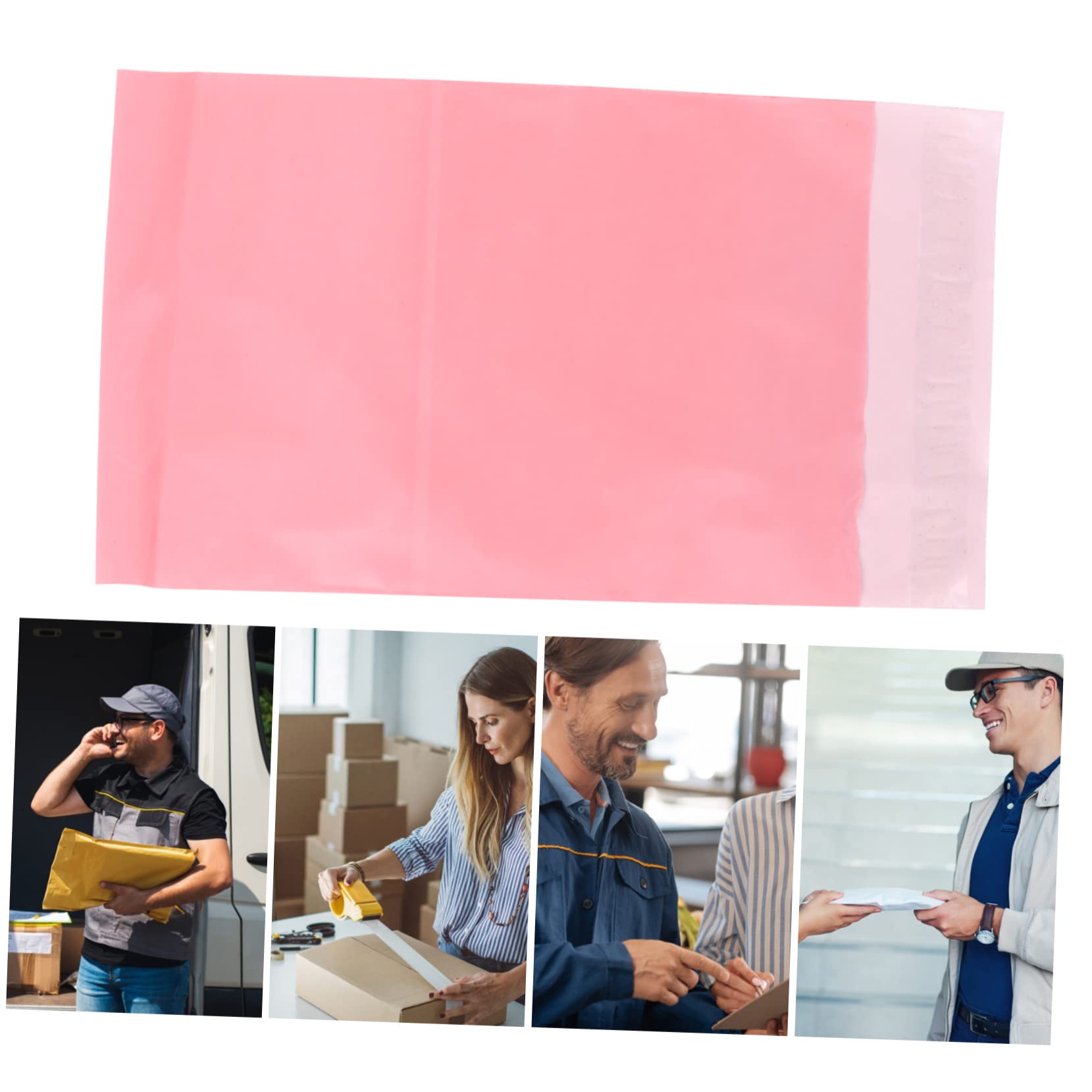 SHINEOFI 4 Set Buste Adesive Impermeabili Sacchetti Per Spedizioni Con Chiusura Autoadesiva Per Shirt Jeans E Cosmetici 200 Pezzi*4