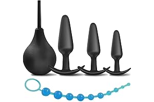 Elite Anal Plug Kit: Premium 5-Piece Silicone Training Set for Enhanced Sensations