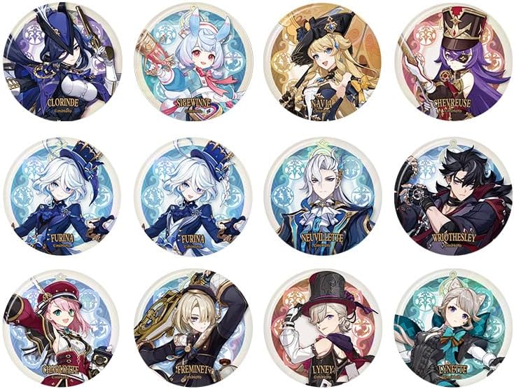 Genshin Impact Court of Fontaine Themed Series Character Badge - Sigewinne