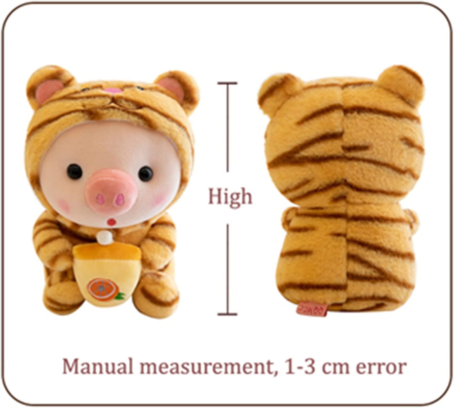 Pig Plush Pillow Pig Dressed Up As Frogs Tigers Rabbits Cute Plush Pillow Gifts for Boy Girl (9.8 in, Green) - Image 4