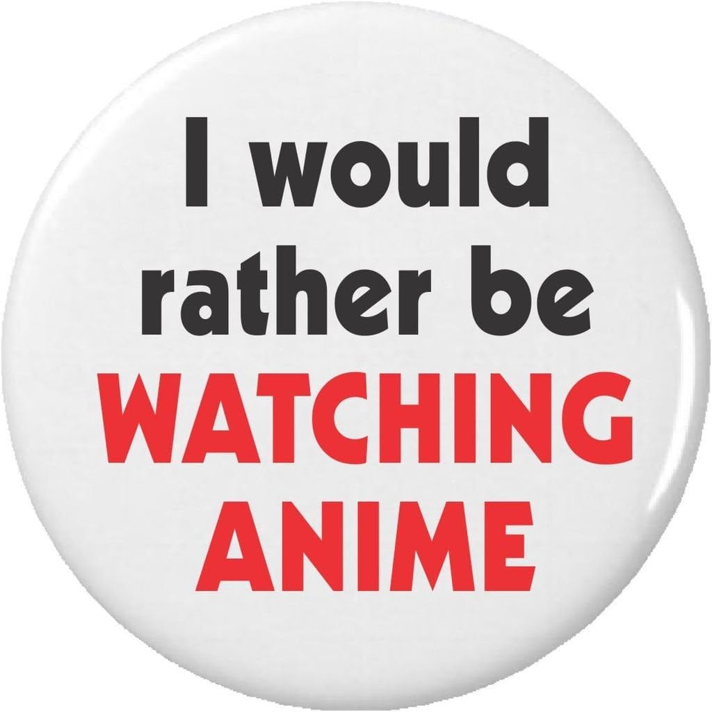 A&T Designs I would rather be Watching Anime 2.25" Keychain