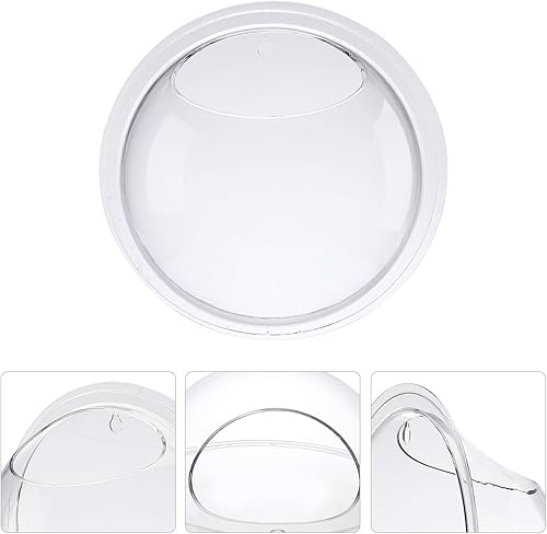 Miniatura 9 de Wnvivi 2 cuencos de pecera para pecera, pared de burbujas para el hogar, necesidades diarias, maceta de flores para acuario, betta, jarrón de