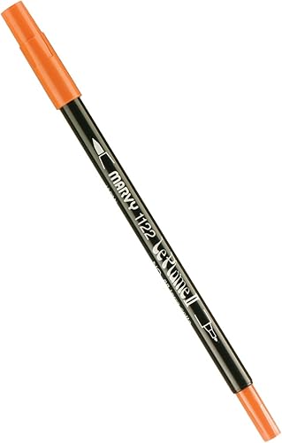 Miniatura 1 de UCHIDA 1122-C-88 Marvy - Rotulador de punta extrafina Le Plume II de doble extremo, color terracota