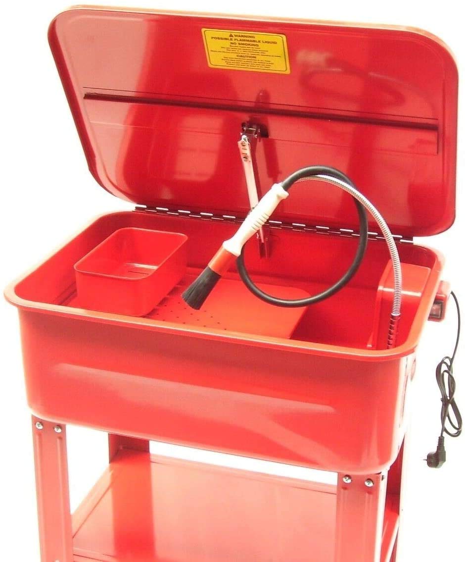 D&L TEILEWASCHGERÄT 80 L mit Pumpe + Waschpinsel Bürste Waschgerät Waschmaschine AWZ