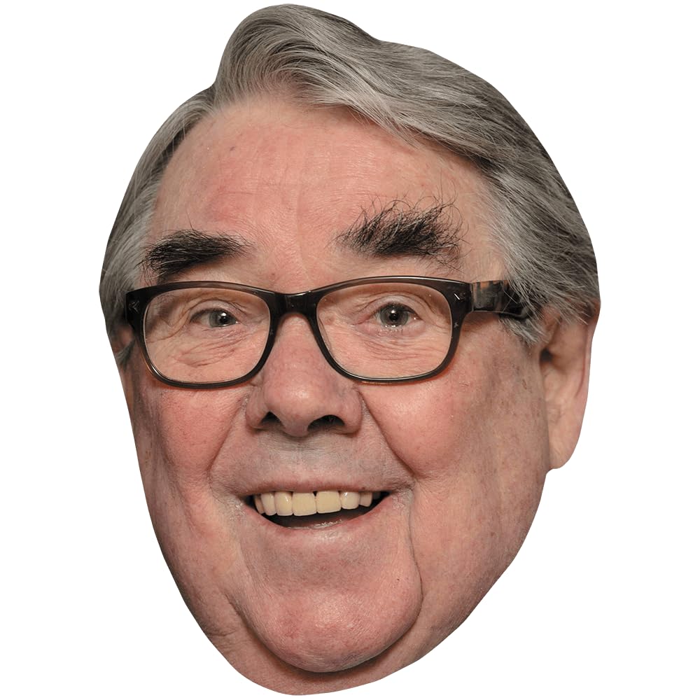 Ronnie Corbett (Glasses) Celebrity Mask, Flat Card Face, Fancy Dress Mask