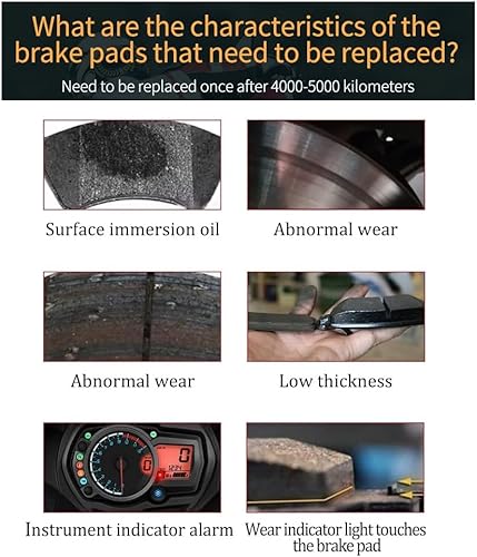 Miniatura 2 de Pastillas de freno de motocicleta, para K-awasaki KLE650 para Versys KLE-650 (modelo ABS y no ABS) 2016-2021 2022 Accesorios de motocicleta