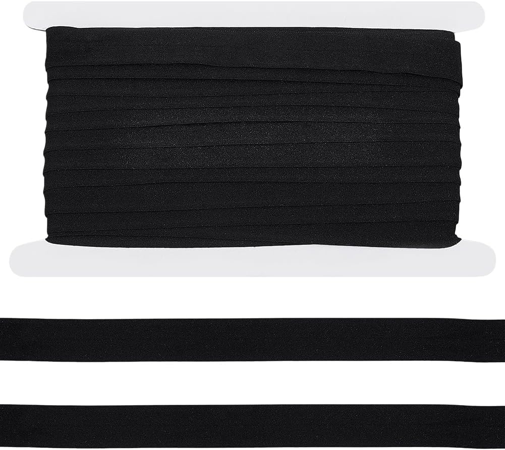 MAYJOYDIY 16.4 Yards Pink Silicone Gripper Elastic Band 0.8inch Non-Slip Elastic Band Rubber Stretch Strap Webbing Belt for Sewing DIY Garment Accessory Underwear Headband