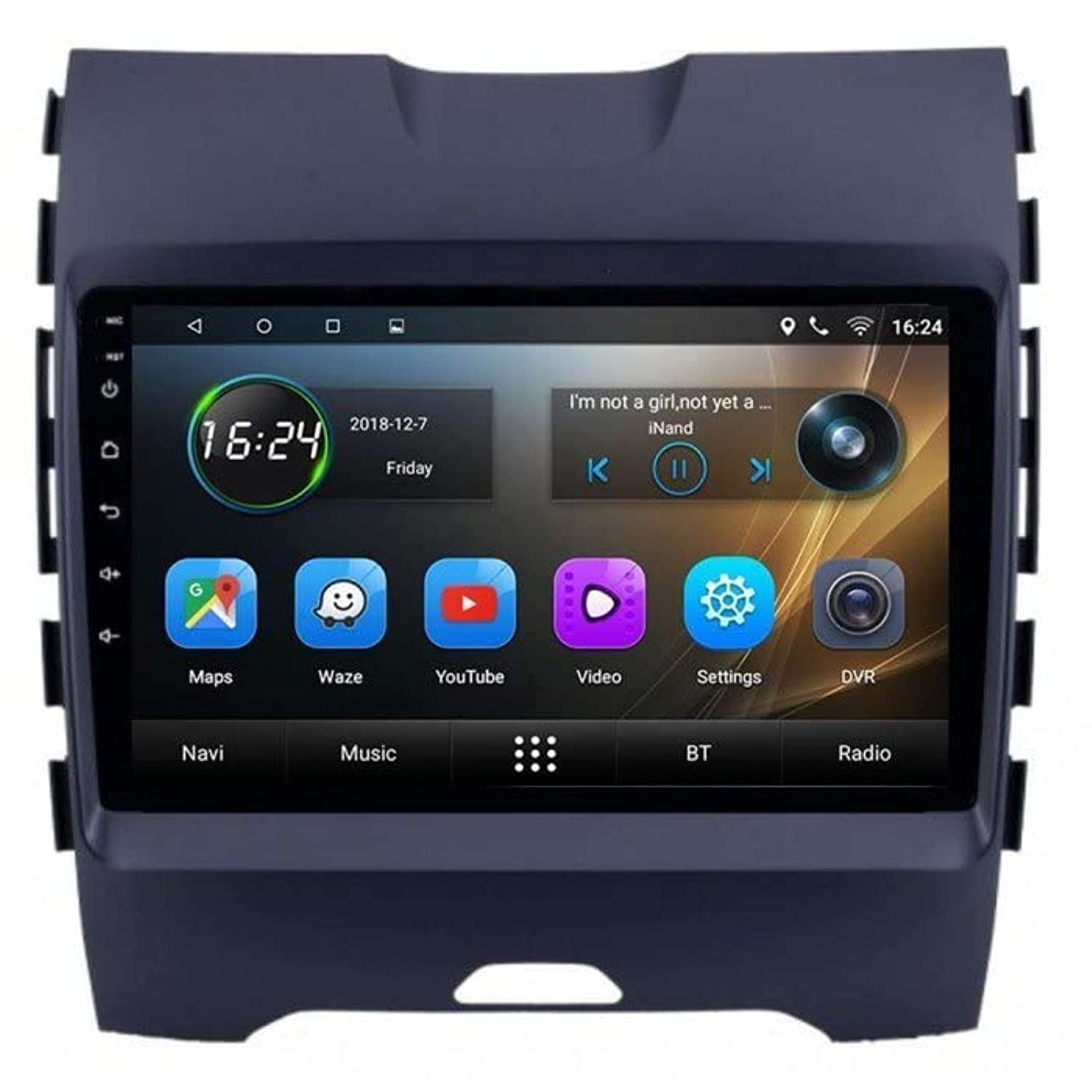 Roadstar Android screen For Ford Edge 2015 2016 2017 2018 support Apple Carplay 2Gb + 32Gb Car Radio Multimedia Video Player Navigation GPS Android 11 Rear Camera free