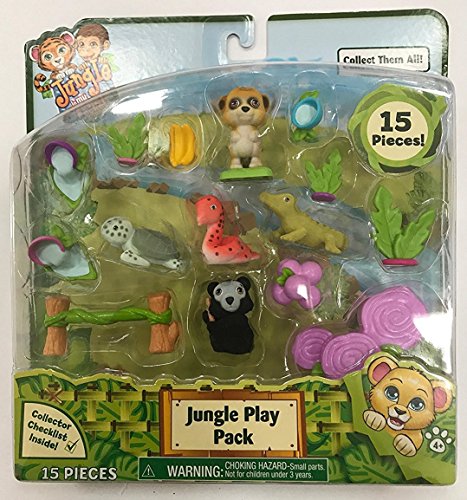 Flair Jungle in My Pocket Jungle Play Pack 15 Pieces - A