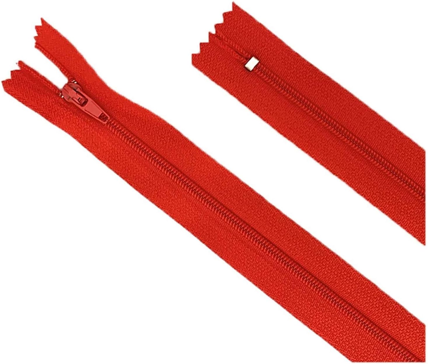 Heavyduty plasticmetal replaceable zipper with thick