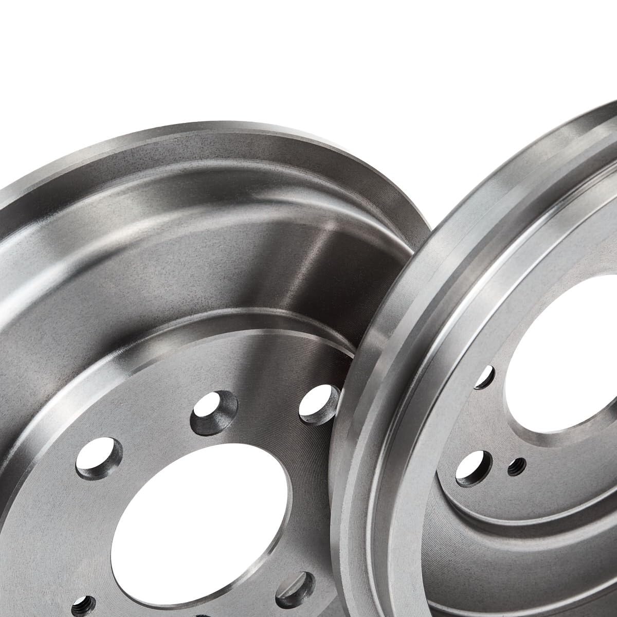 RIDEX 123B0135 2x Tambor de freno Trasero sin cojinete rueda sin perno de sujeción de rueda sin buje de rueda Compatible con FORD Fiesta Mk6 Hatchback CB1, CCN, JA8, JR8